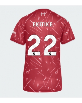 Liverpool Hugo Ekitike #22 Maglia Gara Casa Repliche 2026-27 Donna Maniche Corte